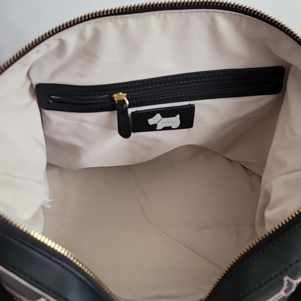 RADLEY LONDON Black DOG oilskin Women's Bag Purse